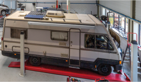 Camper reparatie Sliedrecht - garage_onderhoud